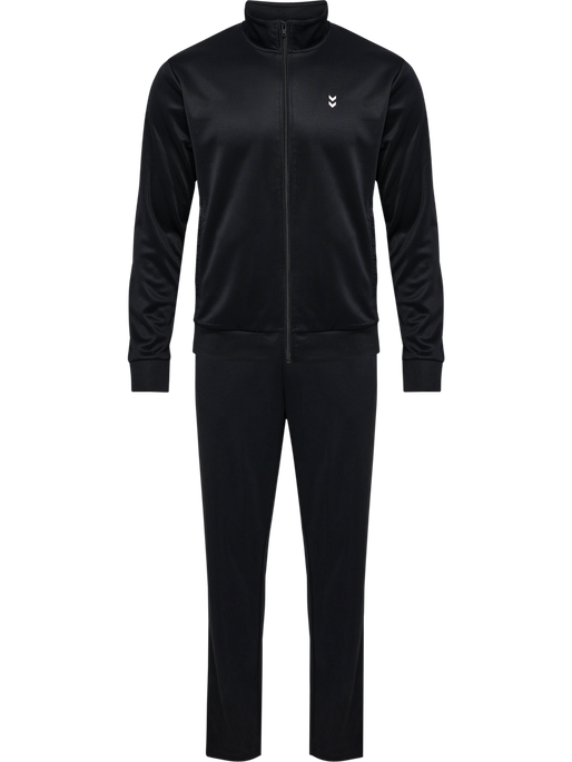 hmlPULSE TRACKSUIT, BLACK, packshot