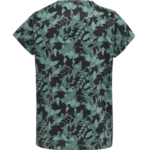 hmlNANNA T-SHIRT S/S, MINERAL BLUE, packshot