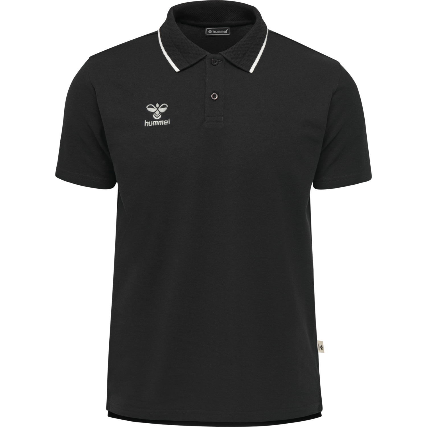 hmlMOVE POLO, BLACK, packshot