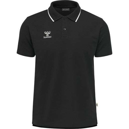 hmlMOVE POLO, BLACK, packshot
