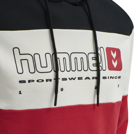hmlLGC MUSA HOODIE, TRUE RED, packshot