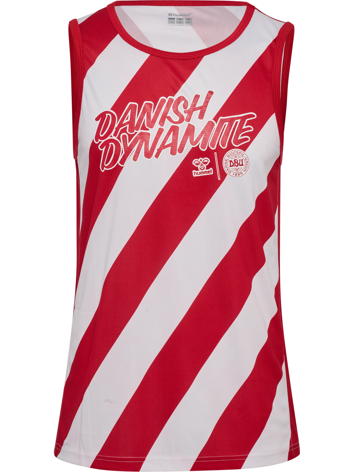 DBU 26 FAN TANKTOP, TANGO RED, packshot