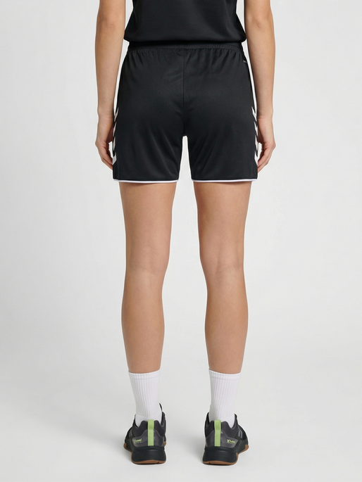 hmlCORE 2.0 SHORTS WOMAN, BLACK/WHITE, model