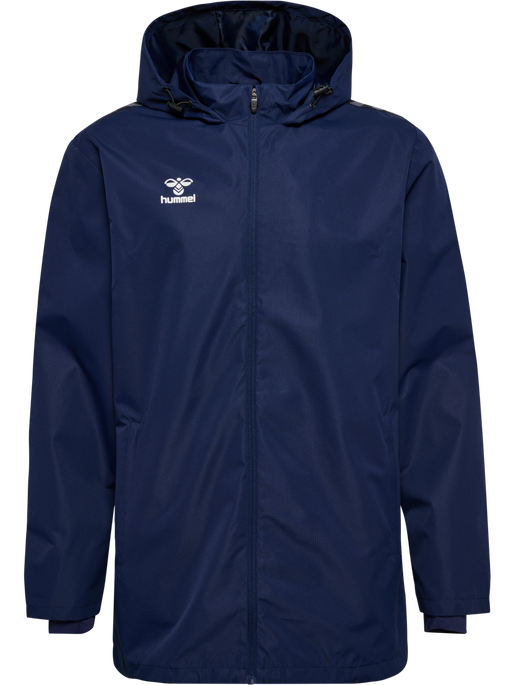 hmlAUTHENTIC ALL WEATHER JACKET, MARINE, packshot