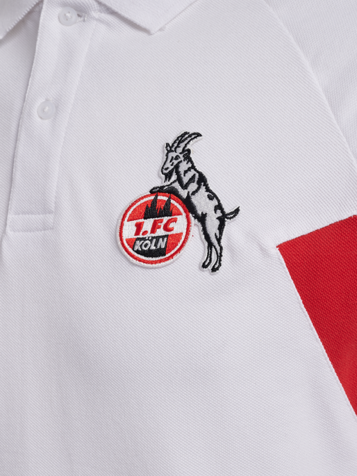 1FCK 23/24 TRAVEL POLO, WHITE 1FCK 23/24 TRAVEL POLO, WHITE, packshot