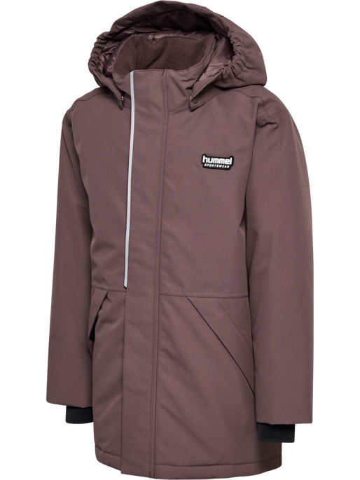 hmlJR SNOW JACKET WP 10K, PEPPERCORN hmlJR SNOW JACKET WP 10K, PEPPERCORN, packshot