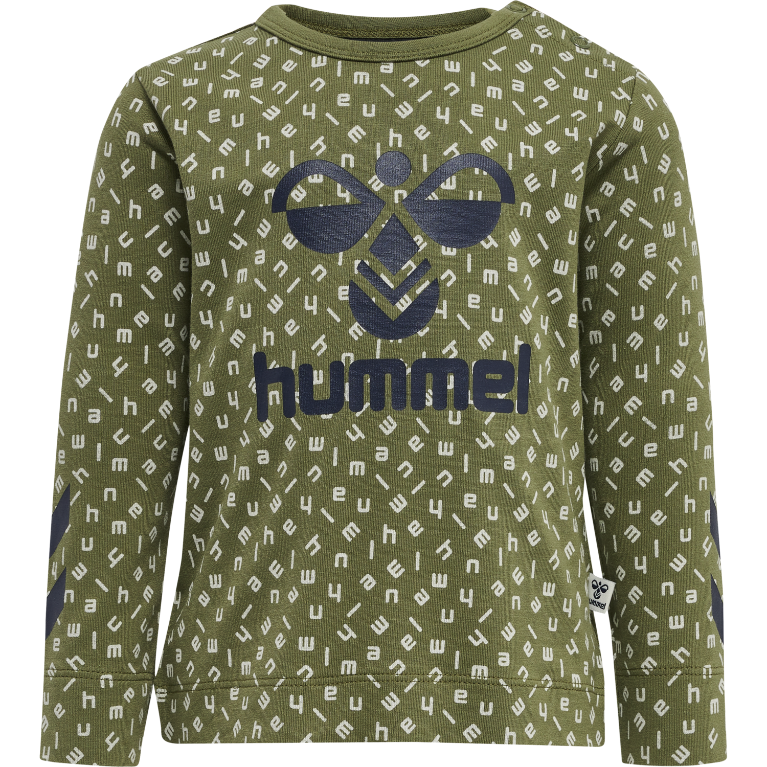 hmlCONNOR T-SHIRT L/S, CAPULET OLIVE, packshot