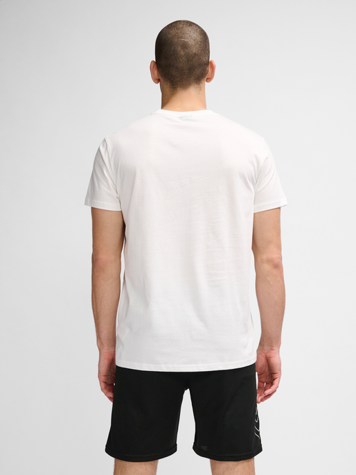 hmlACTIVE CIRCLE CO TEE S/S, WHITE, model