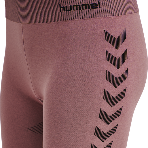HUMMEL FIRST SEAMLESS TR SHT TIGH W, DUSTY ROSE HUMMEL FIRST SEAMLESS TR SHT TIGH W, DUSTY ROSE, packshot