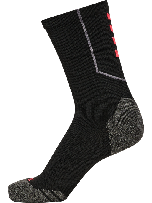 hmlBLAZE PRO TRAINING SOCKS LOW, BLACK/ORANGE hmlBLAZE PRO TRAINING SOCKS LOW, BLACK/ORANGE, packshot