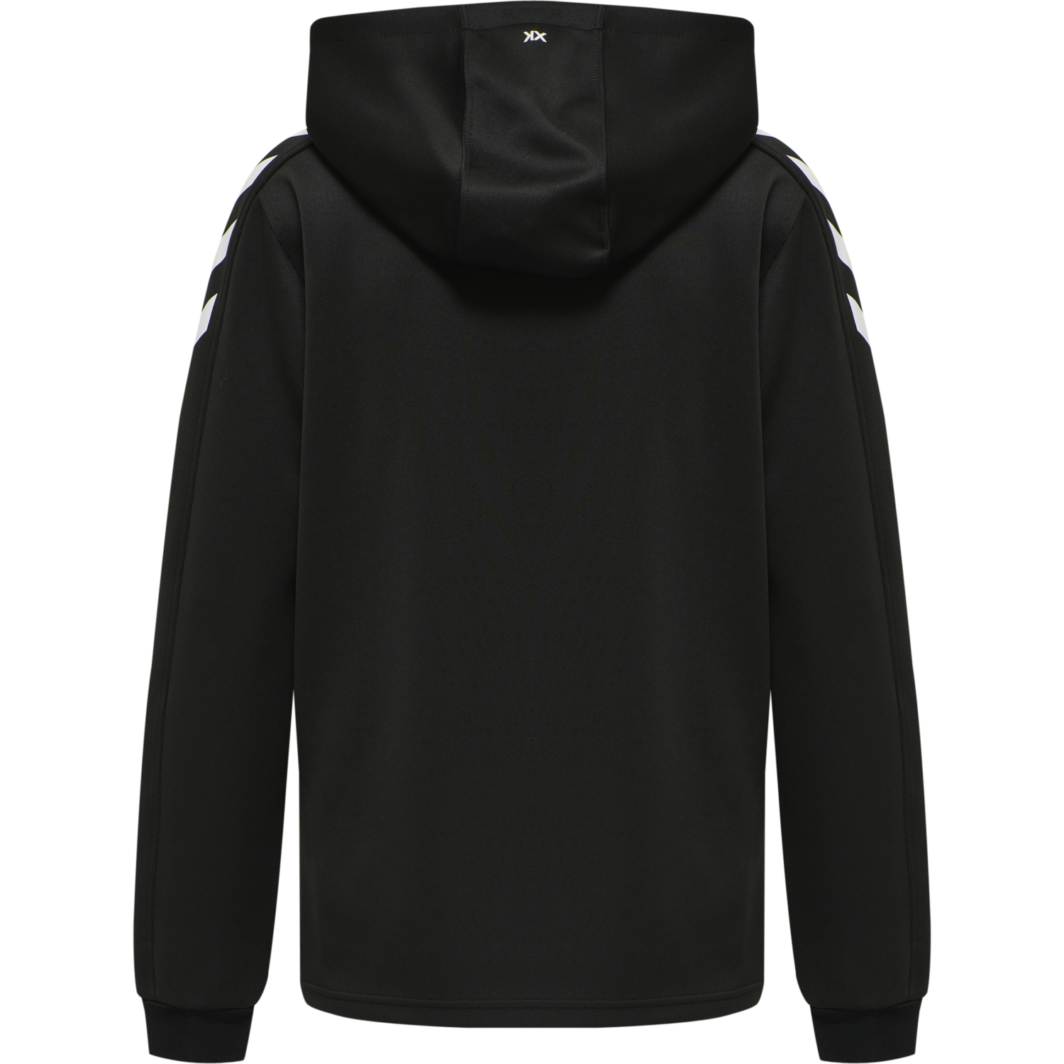 hmlCORE XK POLY ZIP HOOD SWEAT WOMA, BLACK/BLACK, packshot