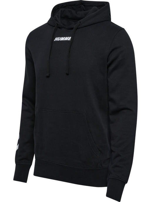 hmlELEMENTAL HOODIE, BLACK, packshot