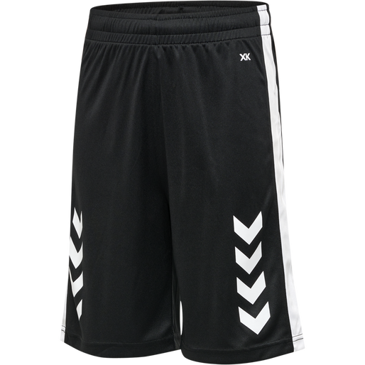 hmlCORE XK BASKET SHORTS KIDS, BLACK, packshot