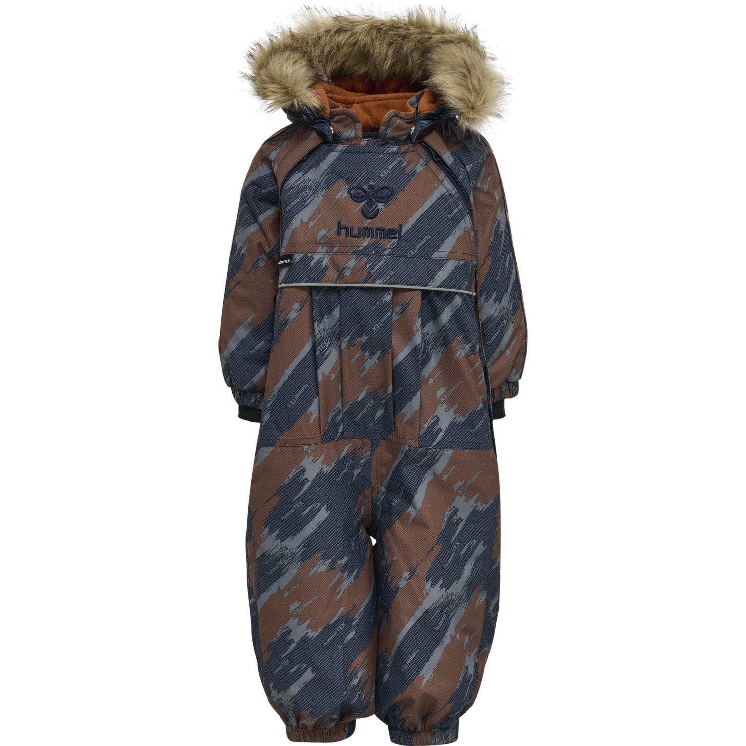 hmlMOON TEX SNOWSUIT, BLACK IRIS, packshot