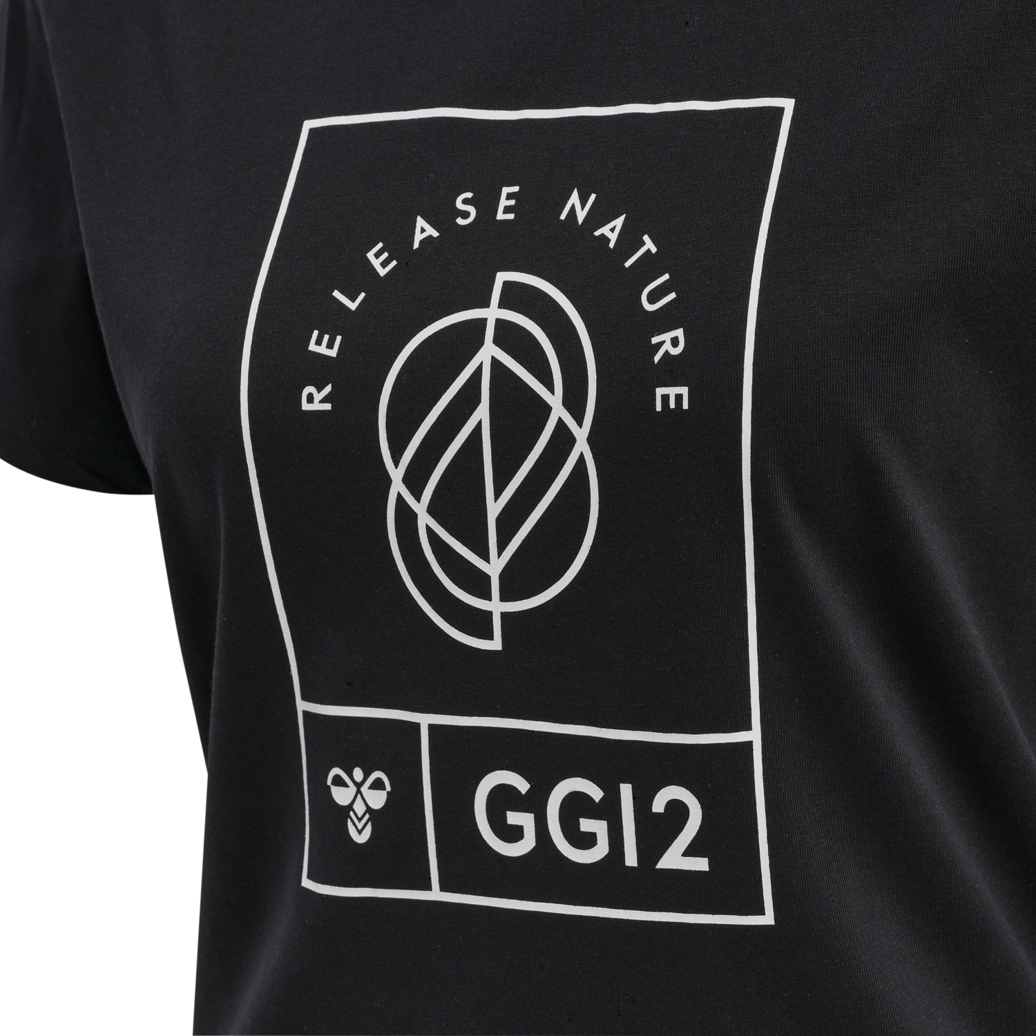 hmlGG12 T-SHIRT S/S WOMAN, BLACK, packshot