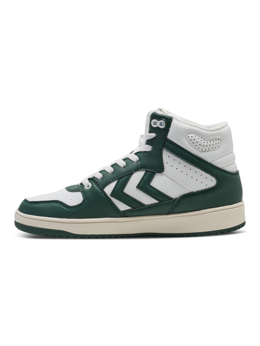 ST. POWER PLAY MID RT, WHITE/GREEN, packshot