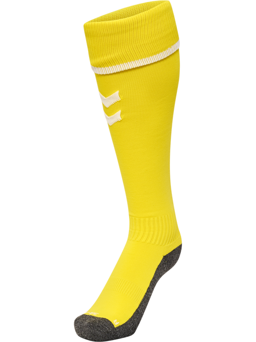 hmlCORE FOOTBALL SOCKS, BLAZING YELLOW/WHITE hmlCORE FOOTBALL SOCKS, BLAZING YELLOW/WHITE, packshot