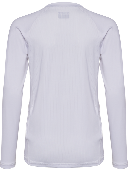 hmlBL PERFORMANCE TEE L/S KIDS, WHITE hmlBL PERFORMANCE TEE L/S KIDS, WHITE, packshot