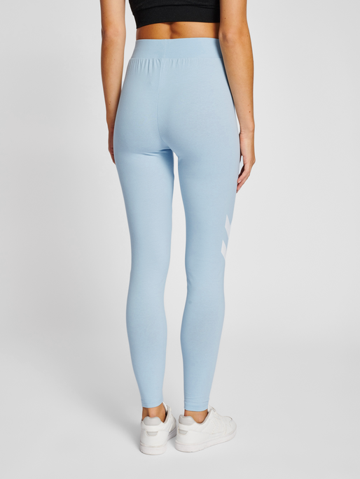hmlLEGACY WOMAN HIGH WAIST TIGHTS, CELESTIAL BLUE, model