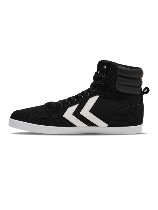 HUMMEL SLIMMER STADIL HIGH, BLACK/ WHITE KH, packshot