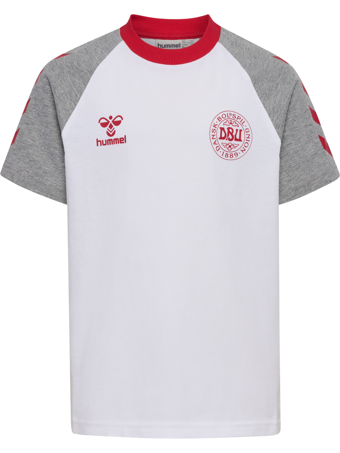hmlJR REG DBU T-SHIRT S/S, WHITE, packshot
