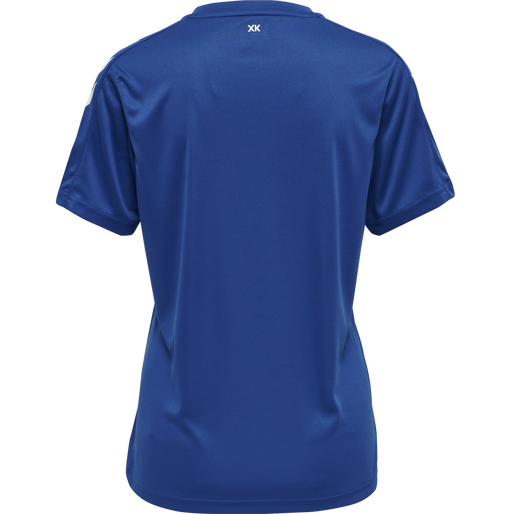 hmlCORE XK POLY JERSEY S/S WOMAN, TRUE BLUE hmlCORE XK POLY JERSEY S/S WOMAN, TRUE BLUE, packshot