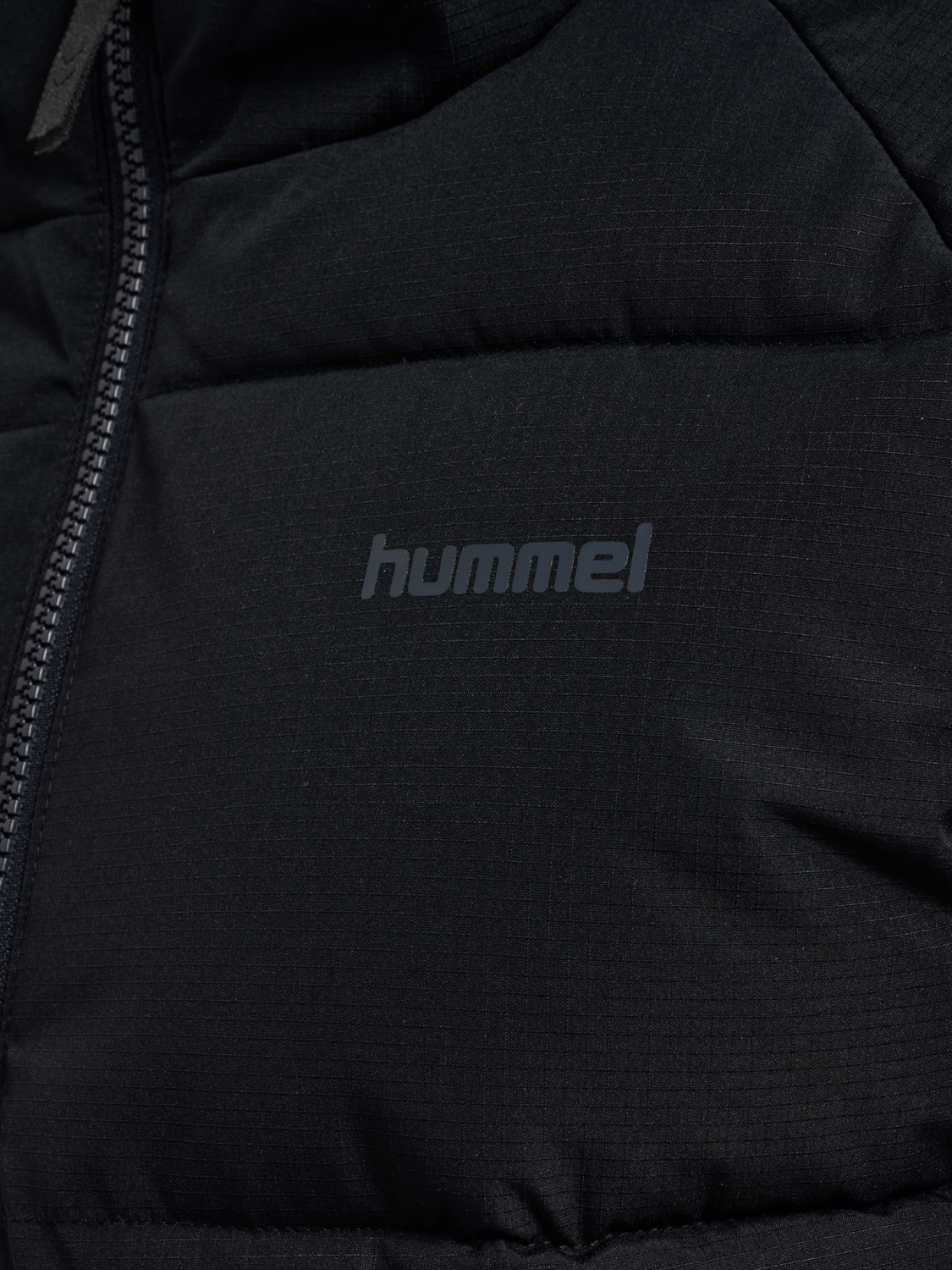 hmlLONG PUFFER W JACKET, BLACK, packshot