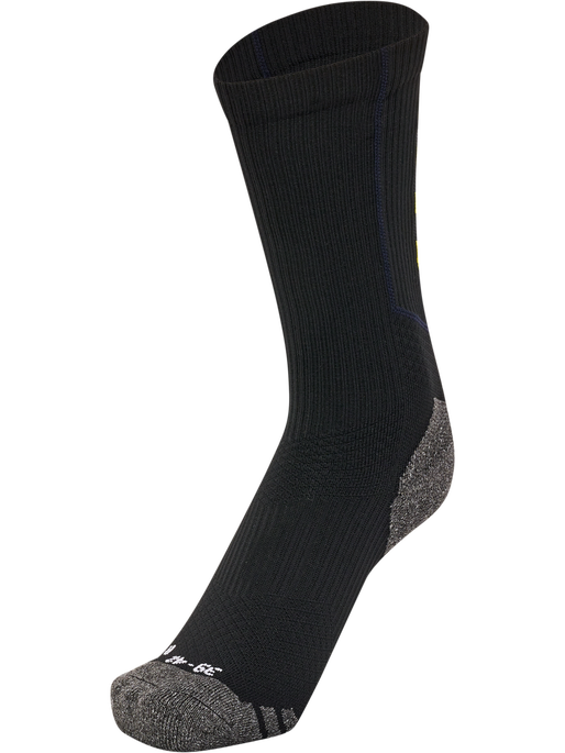 hmlPRO TRAINING SOCKS LOW, BLACK/BLAZING YELLOW hmlPRO TRAINING SOCKS LOW, BLACK/BLAZING YELLOW, packshot