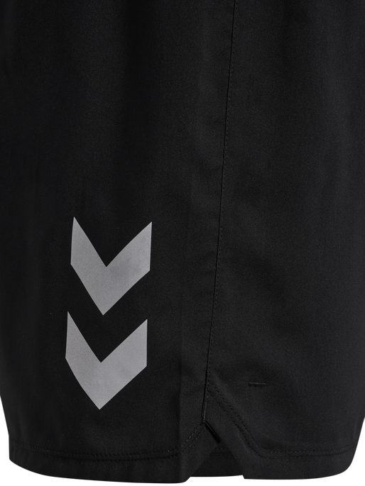 hmlRUN SHORTS, BLACK hmlRUN SHORTS, BLACK, packshot