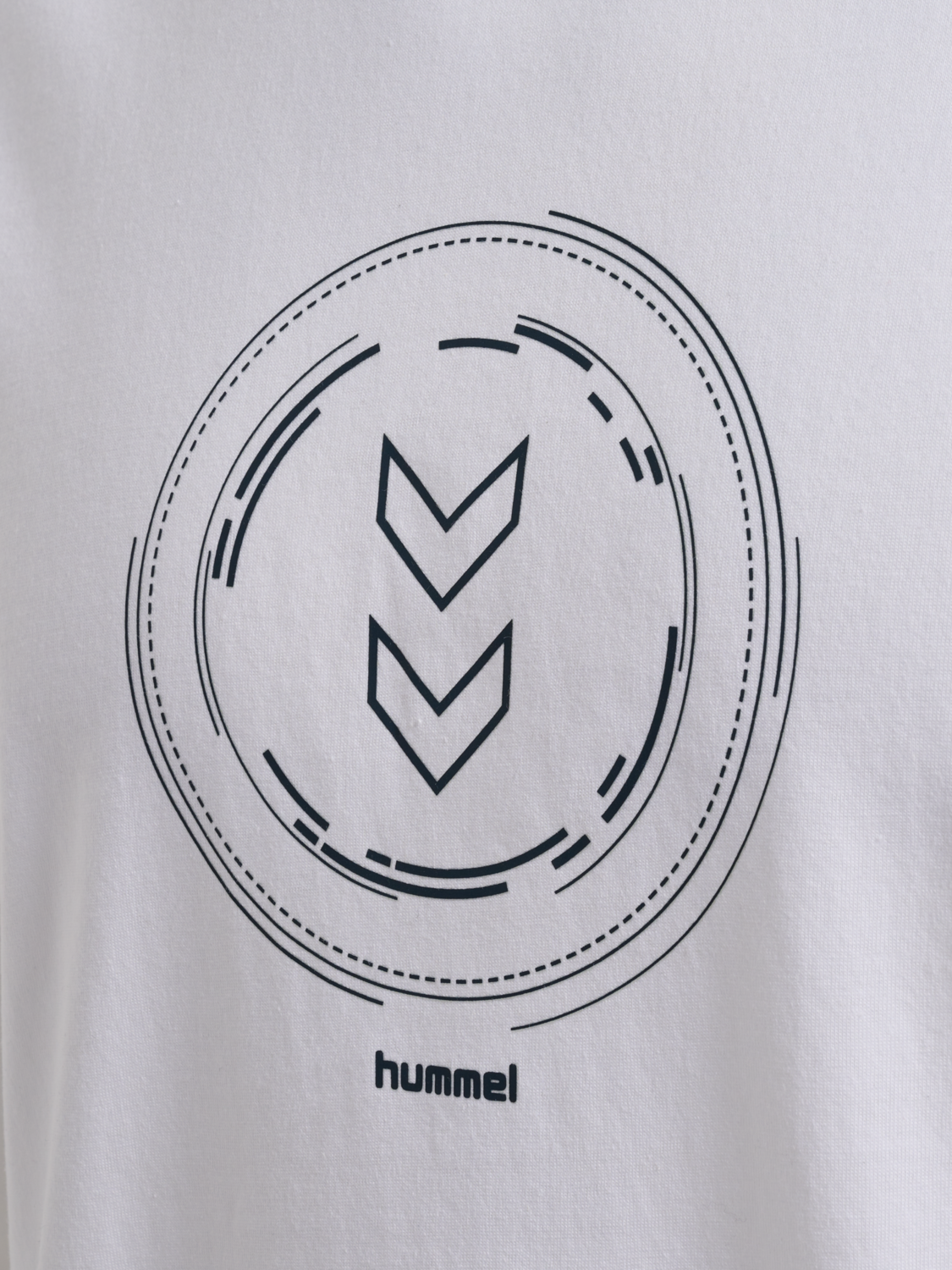 hmlACTIVE CIRCLE CO TEE S/S, WHITE, packshot
