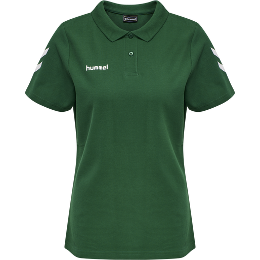 HMLGO COTTON POLO WO, EVERGREEN, packshot