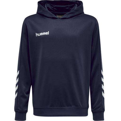 hmlPROMO KIDS POLY HOODIE, MARINE, packshot