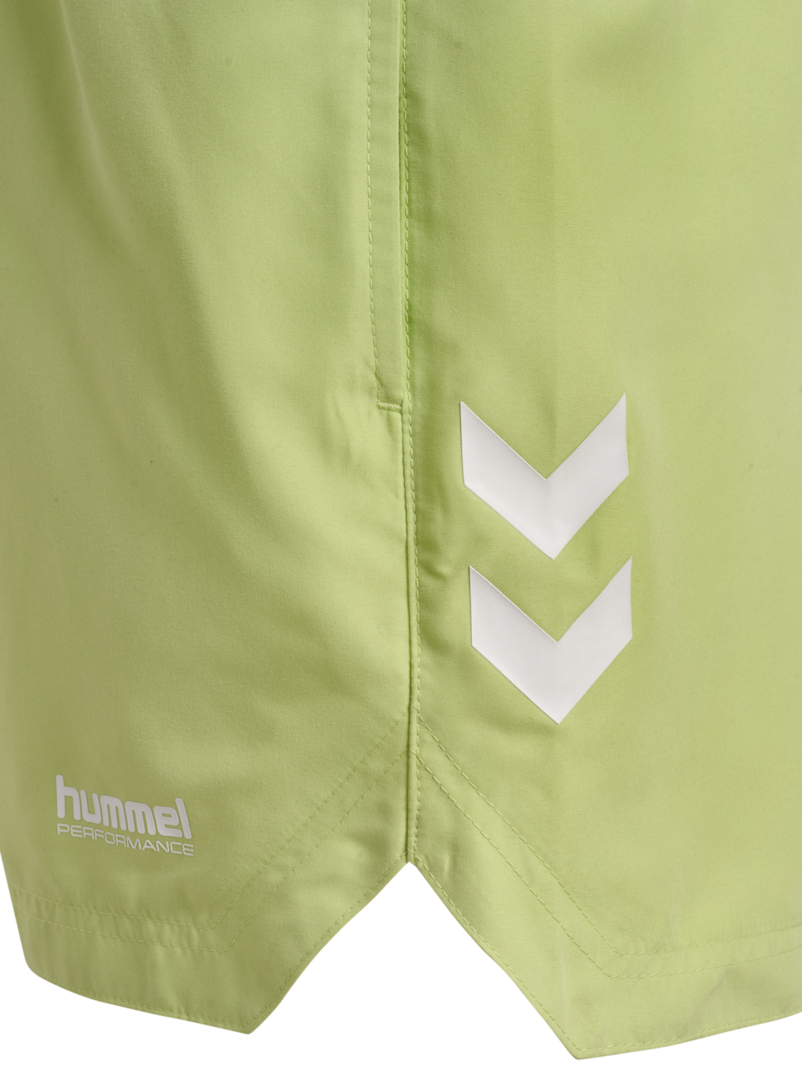 hmlPULSE SWIM SHORTS, SHADOW LIME, packshot