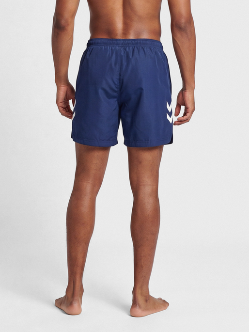 hmlNED SWIM SHORTS, PEACOAT, model