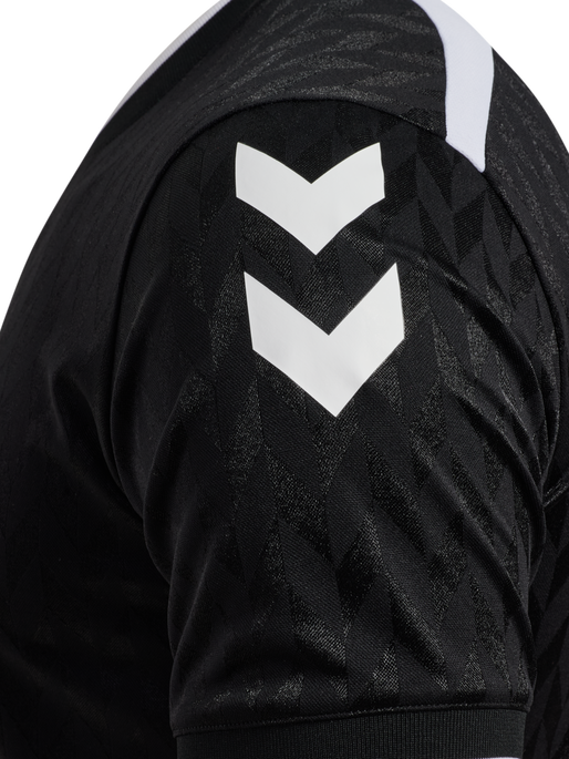 hmlMATCH LEGEND JERSEYS S/S, BLACK hmlMATCH LEGEND JERSEYS S/S, BLACK, packshot