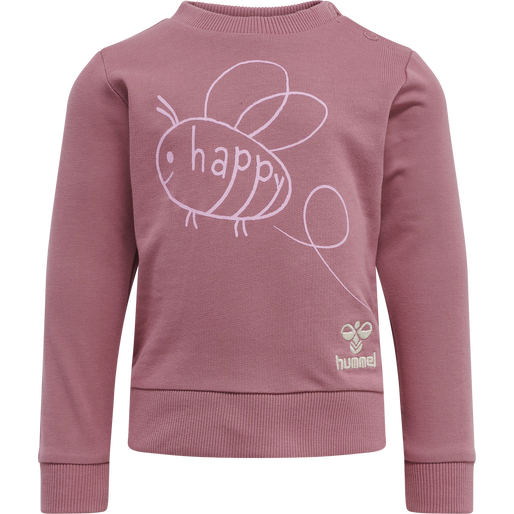 hmlFREE SWEATSHIRT, HEATHER ROSE, packshot