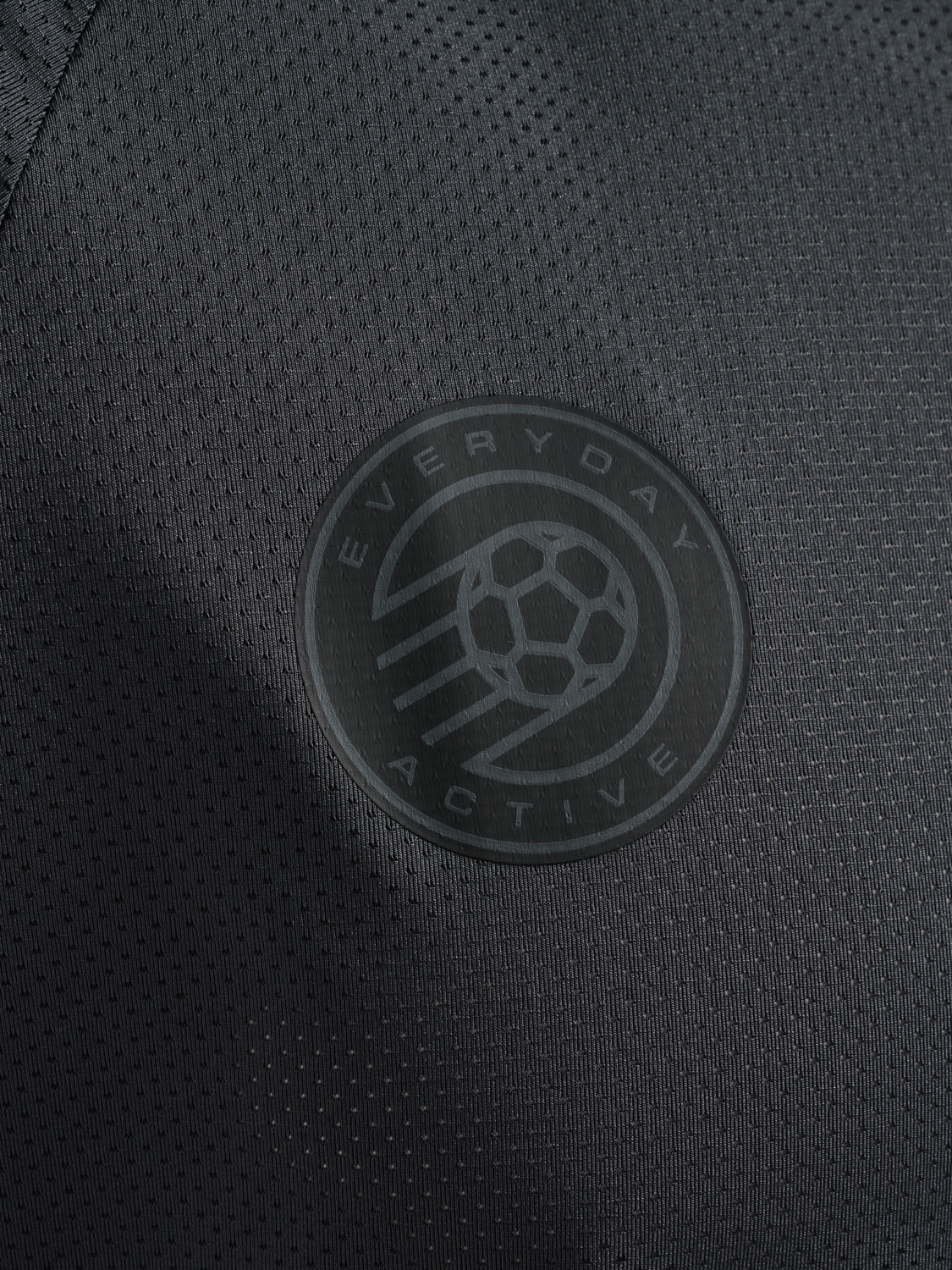 hmlPULSE MESH T-SHIRT S/S, EBONY/BLACK, packshot