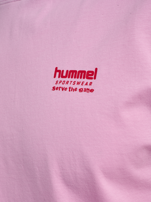 hmlLOOSE T-SHIRT S/S HSW FOOTBALL, PASTEL LAVENDER, packshot