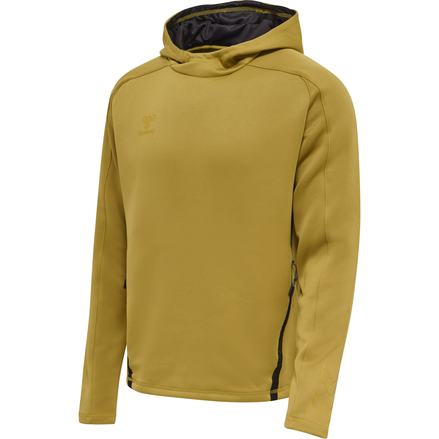 hmlCIMA XK HOODIE, ANTIQUE GOLD, packshot