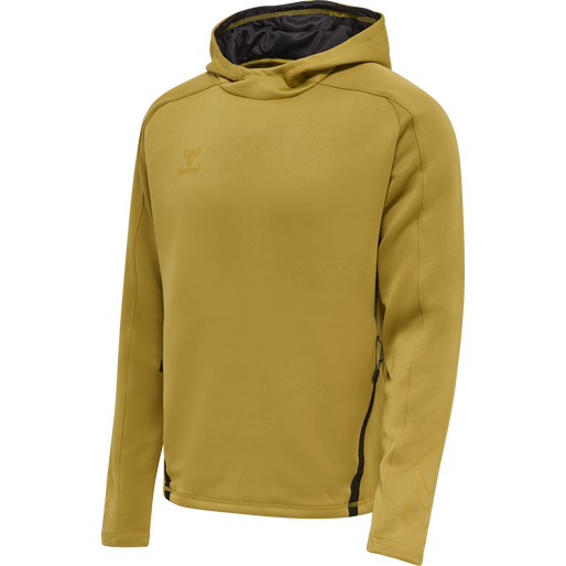 hmlCIMA XK HOODIE, ANTIQUE GOLD hmlCIMA XK HOODIE, ANTIQUE GOLD, packshot