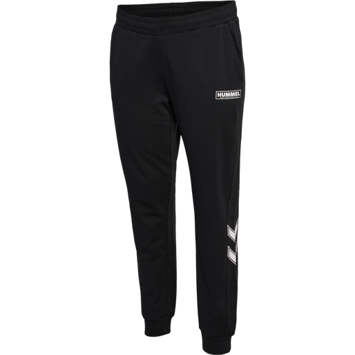 hmlLEGACY WO REGULAR PANTS PLUS, BLACK, packshot