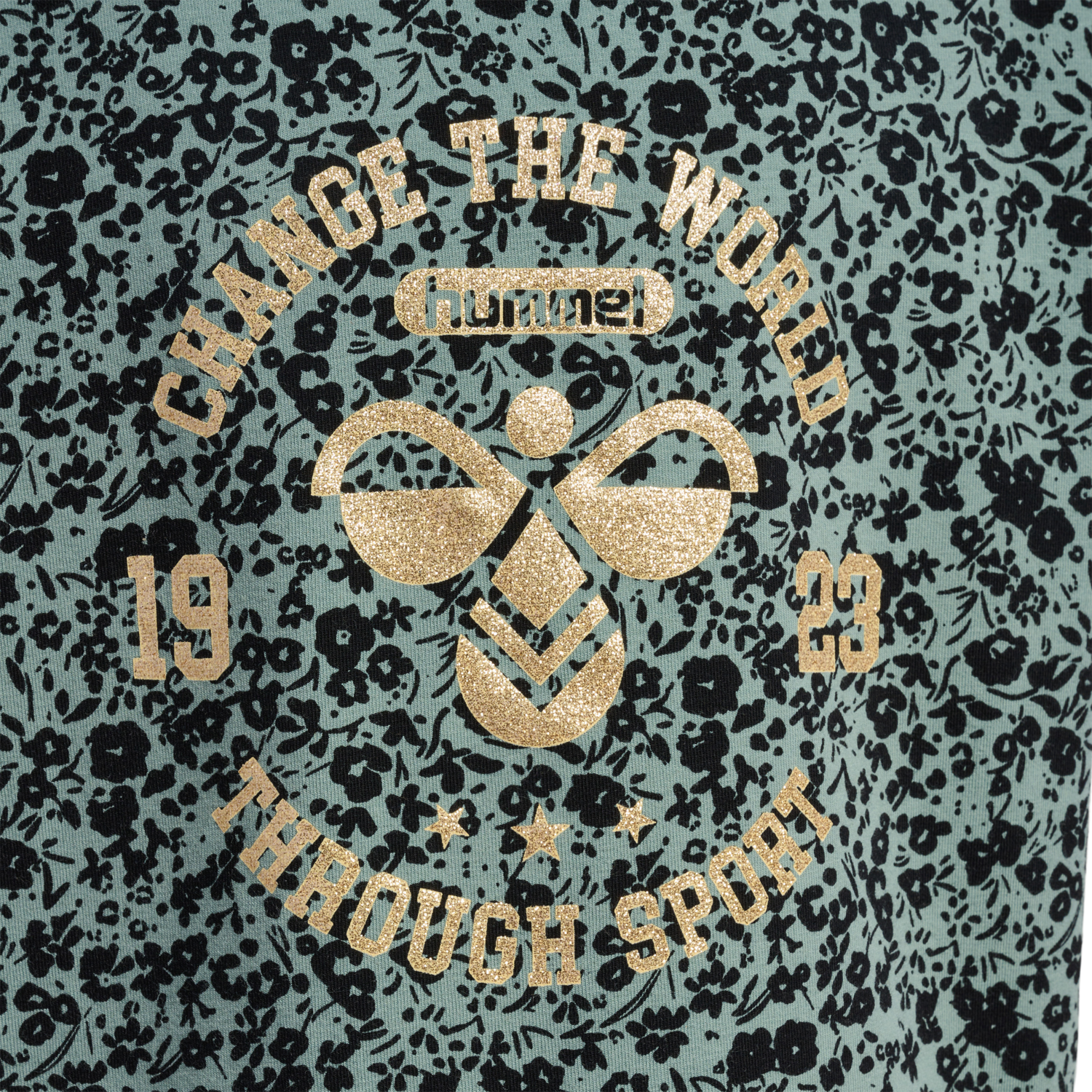 hmlMEJSE T-SHIRT S/S, CHINOIS GREEN, packshot