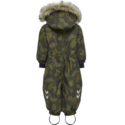 hmlMOON SNOWSUIT, OLIVE NIGHT/ECRU OLIVE, packshot