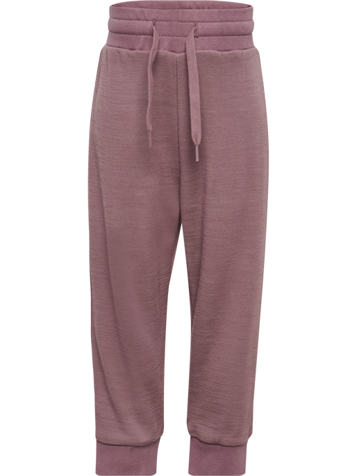 hmlMINI WOOL PANTS, TWILIGHT MAUVE hmlMINI WOOL PANTS, TWILIGHT MAUVE, packshot