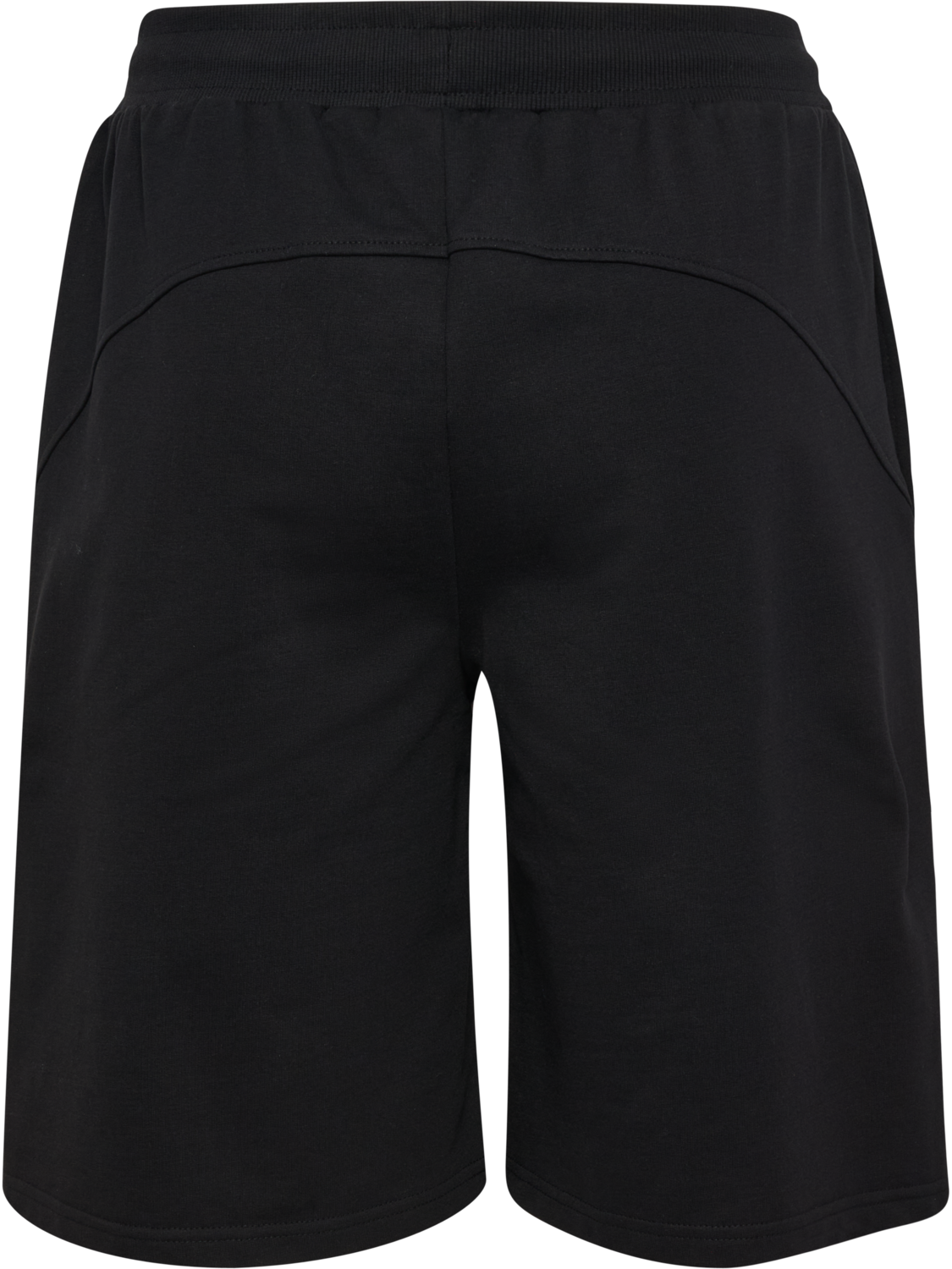 hmlPULSE LOOSE SWEAT SHORTS, BLACK, packshot