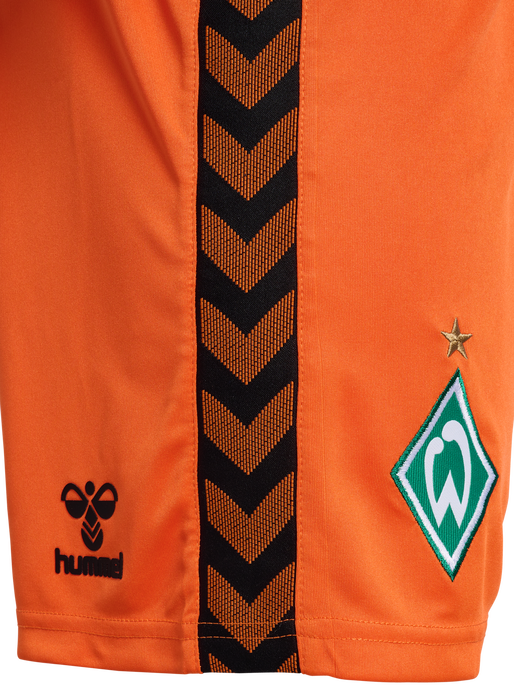WER 23/24 GK SHORTS, ORANGE TIGER, packshot