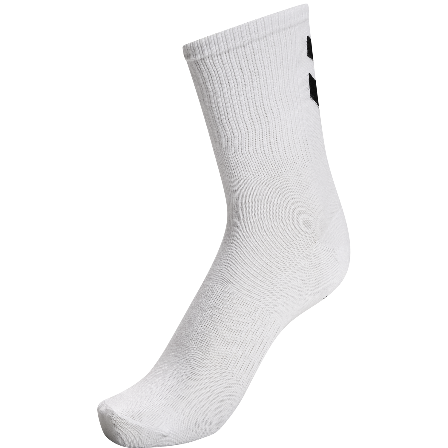 hmlCHEVRON 6-PACK SOCKS, WHITE, packshot