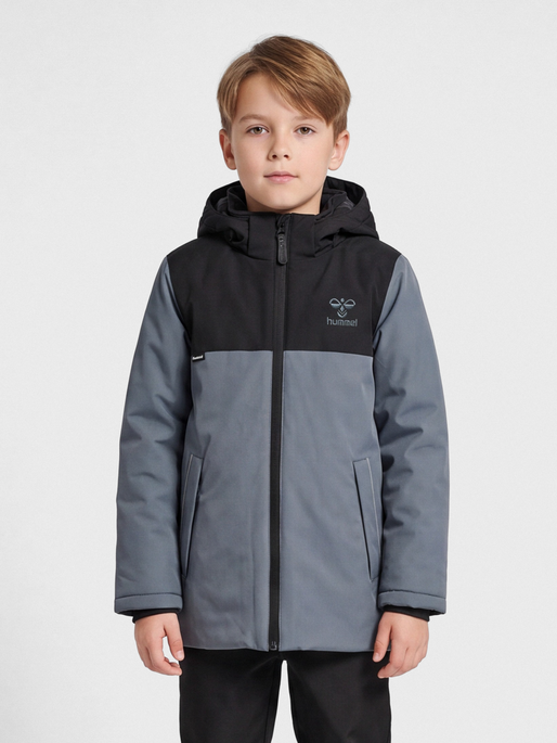 hmlLOGAN TEX JACKET, STORMY WEATHER, model