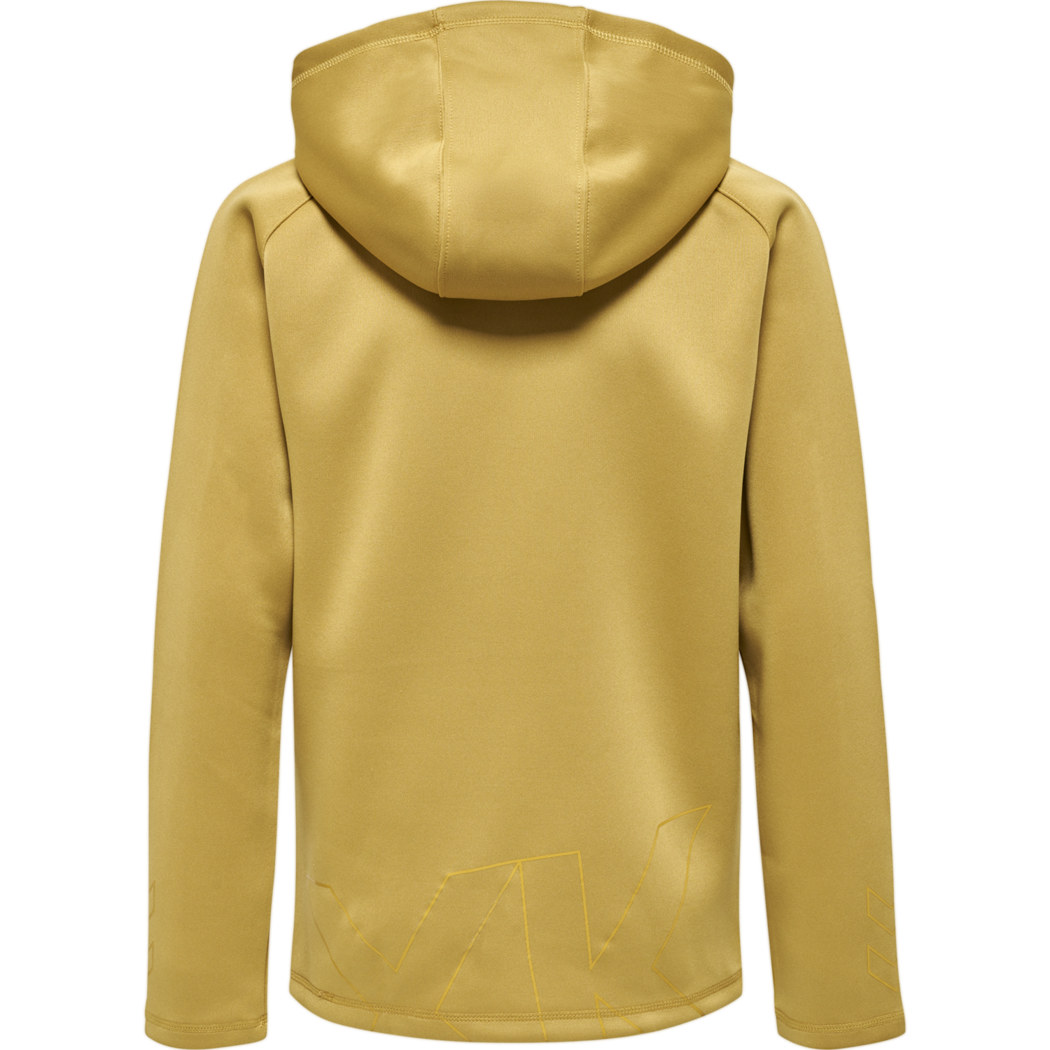hmlCIMA XK HOODIE KIDS, ANTIQUE GOLD, packshot