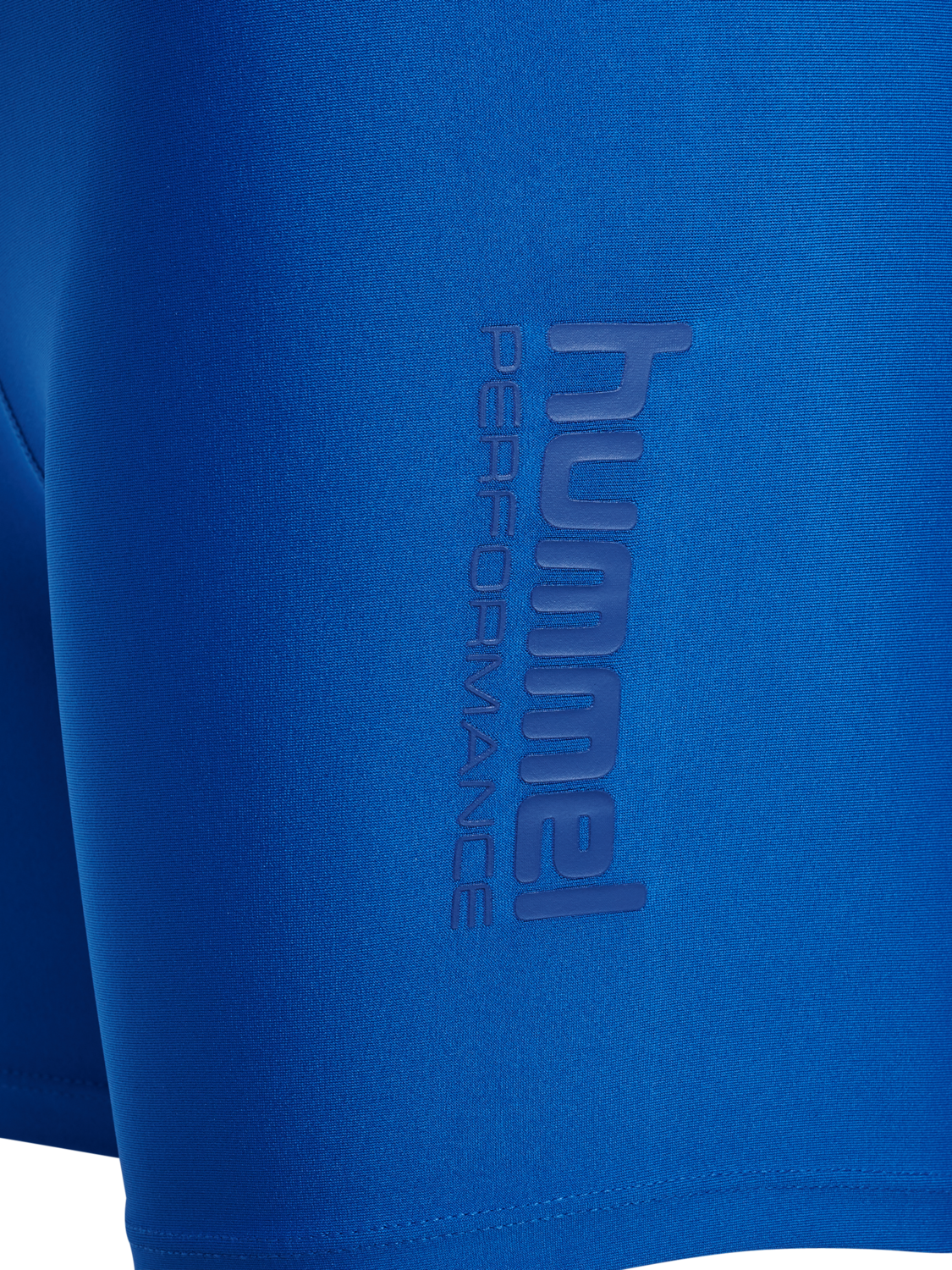 hmlFAST MID WAIST TIGHT SHORTS, OLYMPIAN BLUE, packshot